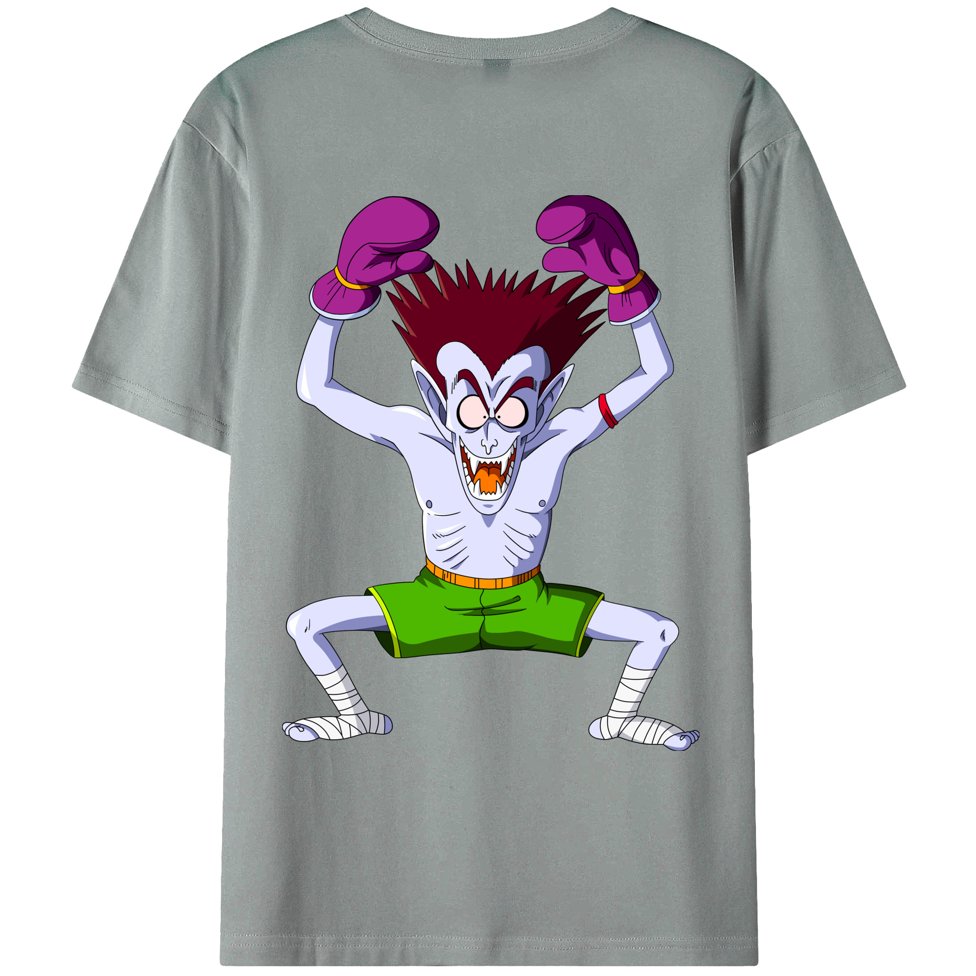 （画像用） ドラゴンボール DRAGON BALL 綿100％ メンズ半袖Tシャツ（バックプリント） 通気性
